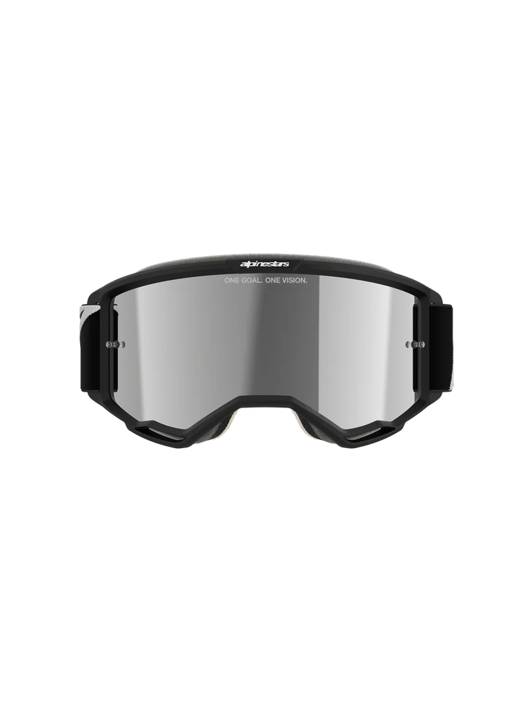 Alpinestars Vision 5 Corp MX Goggles Black Mirror Silver