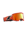 Alpinestars Vision 5 Corp MX Goggles Orange Mirror Red
