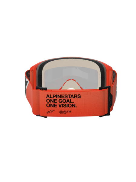 Alpinestars Vision 5 Corp MX Goggles Orange Mirror Red