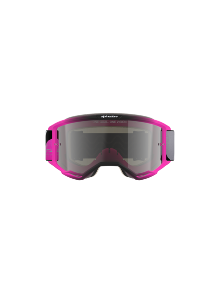 Alpinestars Vision 5 Lahnd Goggles Iron/Pink Flou Mirror Silver