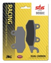 SBS Brake Pad 955DC Racing Dual Carbon Front