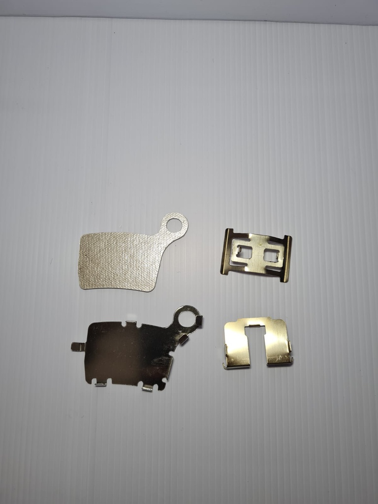 Racecraft Rear Brake Rattle & Heat Plates Brembo