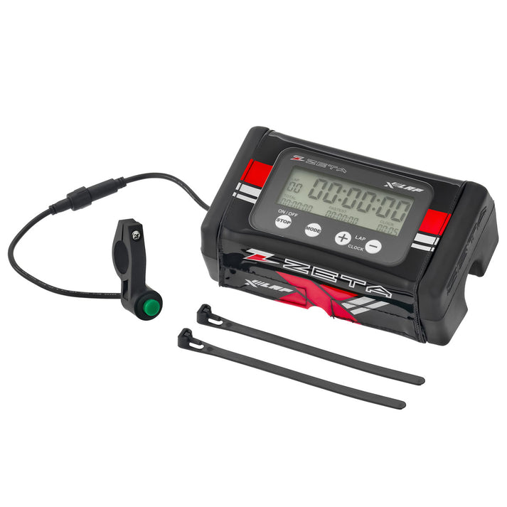 Zeta X-Lap Self-timing Lap Timer for SX Handlebar 28.6mm Fat Bar