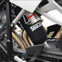 R&G Shocktube 3 Front 10 x 10 Black