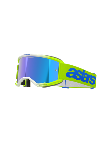 [ALP-AS5102125/5007] Alpinestars Goggles Vision 5 Blaze Yellow/Blue Mirror Blue