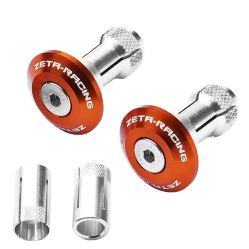 [ZET-ZE48-7109] Zeta Bar Ends 35mm Orange