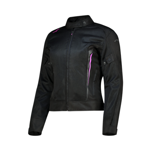 [NXO-N-SMIL-PNK-C] Nexo Ladies Milano Airflow Jacket Black/Pink