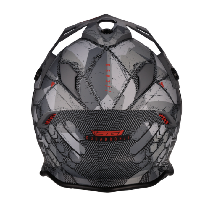 Spirit Adventure Helmet DSV3 Squadron Grey/Red