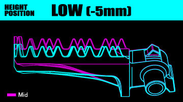 DRC Wide Foot Pegs KTM|Husqvarna|Beta Low