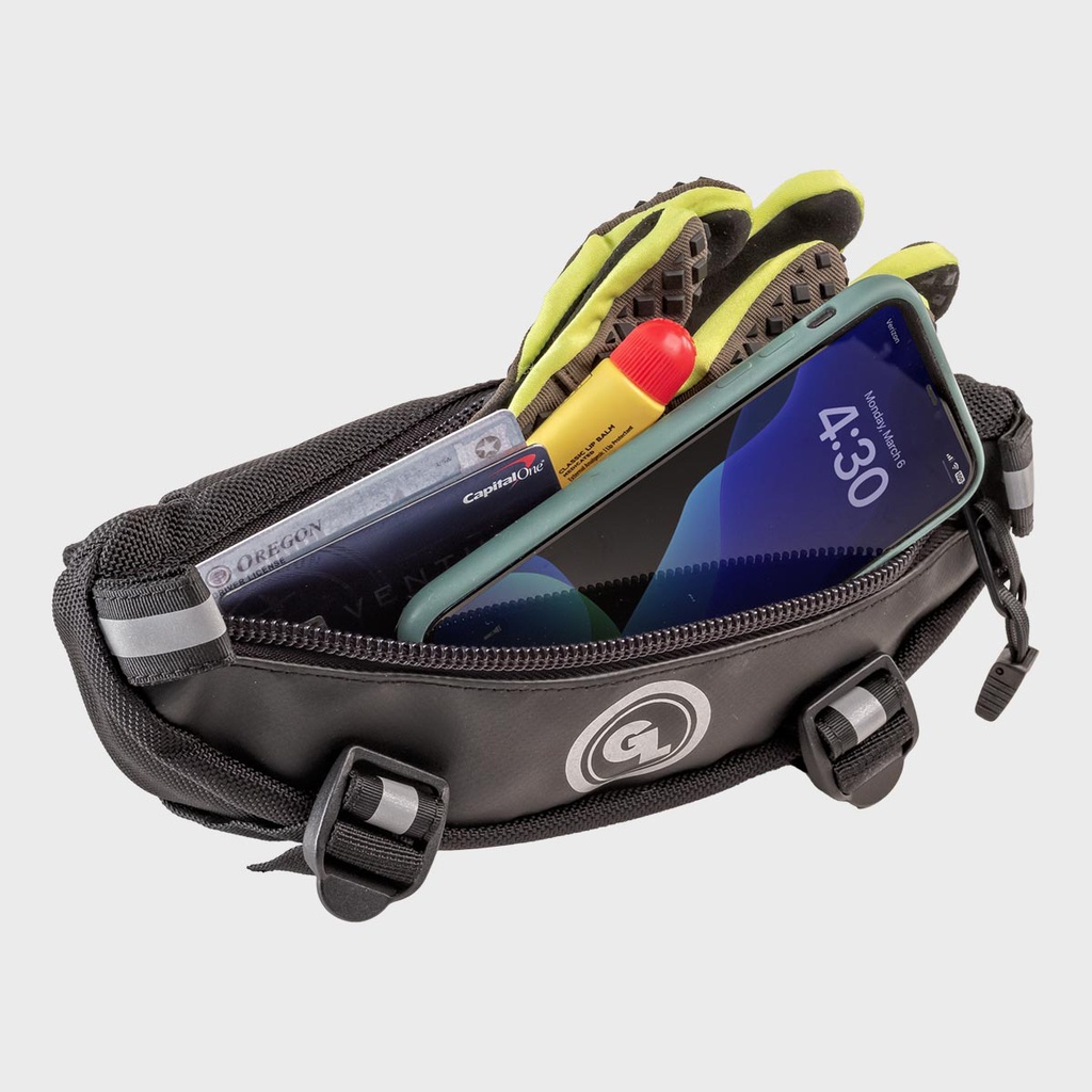 Giant Loop Zig-Zag Handlebar Bag Black