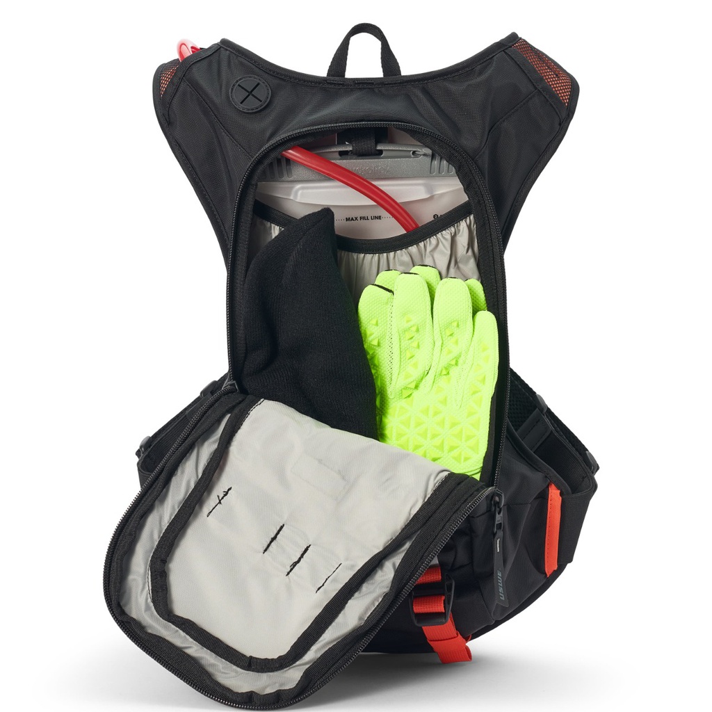 Uswe Raw 12 Hydration Backpack Factory Orange