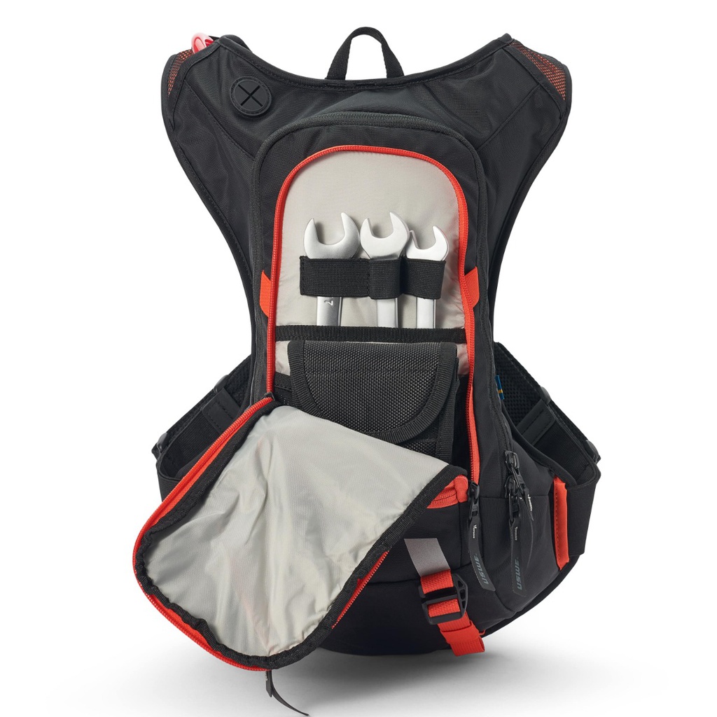 Uswe Raw 8 Hydration Backpack Factory Orange