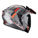 Scorpion EXO Flip Up ADV Helmet Galane Black/Red