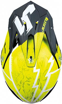 Just1 MX Helmets J39 Poseidon Fluo Yellow/Black/White