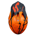 Just1 MX Helmets J39 Poseidon Orange/Red/Black