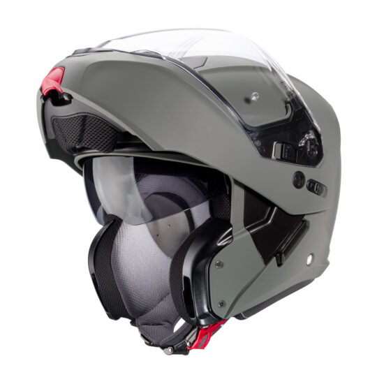 Caberg Horus Flip Up Helmet Matt Grey Kamo