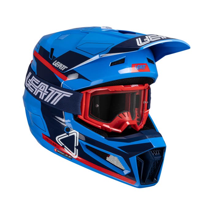 Leatt Moto 3.5 MX Helmet Kit Royal 