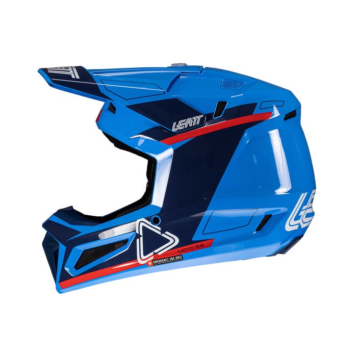 Leatt Moto 3.5 MX Helmet Kit Royal 