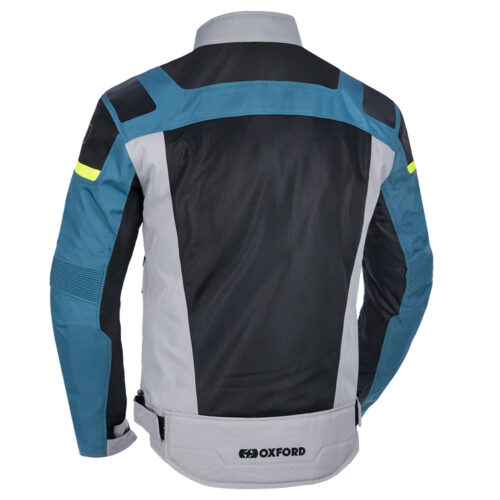 Oxford Dakar Dry2Dry Air MS Jacket Silver/Blue/Fluo