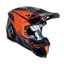 Just1 MX Helmet J40 Shooter Camo Gloss Orange/Black