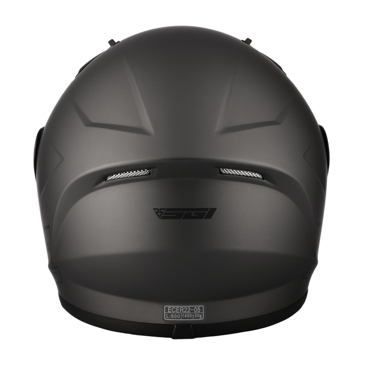 Spirit Full Face Helmet Tyro Element Gun-Metal