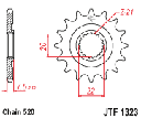 JT Sprocket Front JTF1323 13T