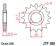 JT Sprocket Front JTF580 16T