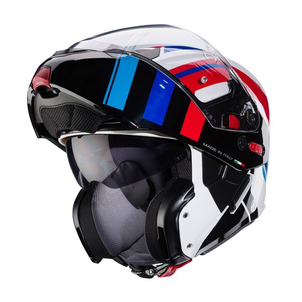 Caberg Full Face Helmet Horus X Road White/Blue/Red