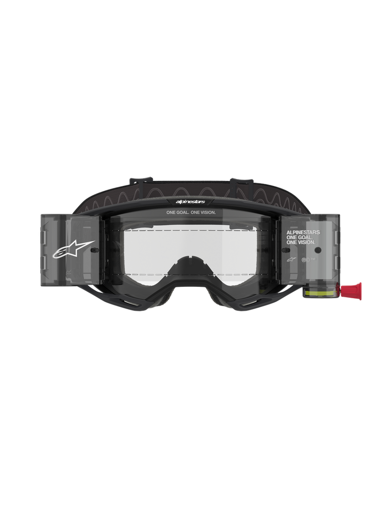 Alpinestars Supertech Corp MX Goggles Black/Grey Clear Roll Off