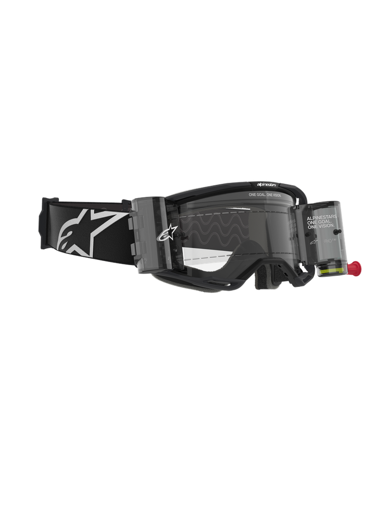 Alpinestars Supertech Corp MX Goggles Black/Grey Clear Roll Off