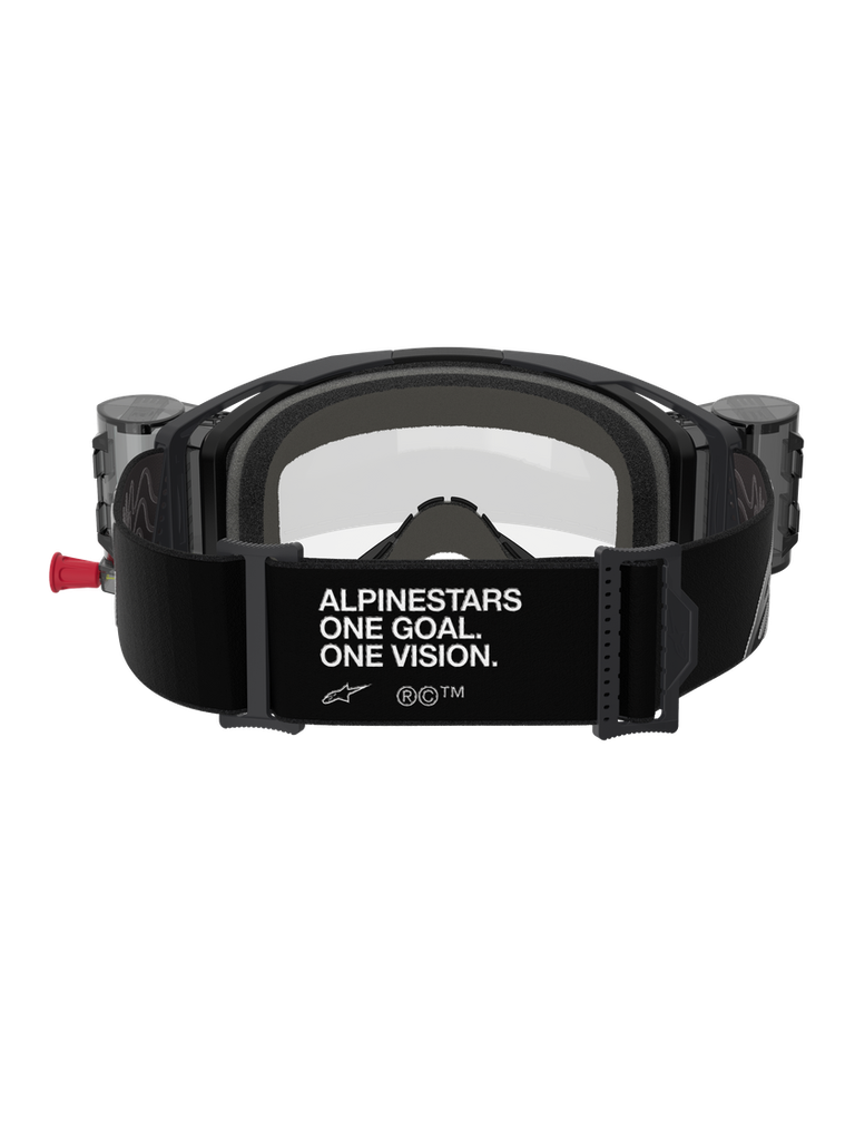 Alpinestars Supertech Corp MX Goggles Black/Grey Clear Roll Off