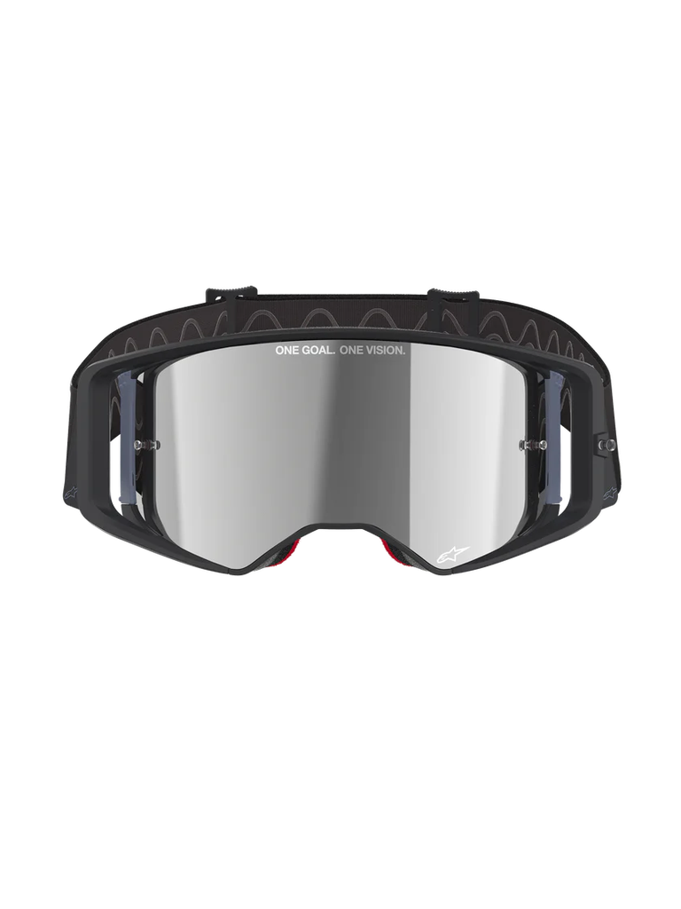 Alpinestars Supertech Corp MX Goggles Black/Grey Mirror Silver