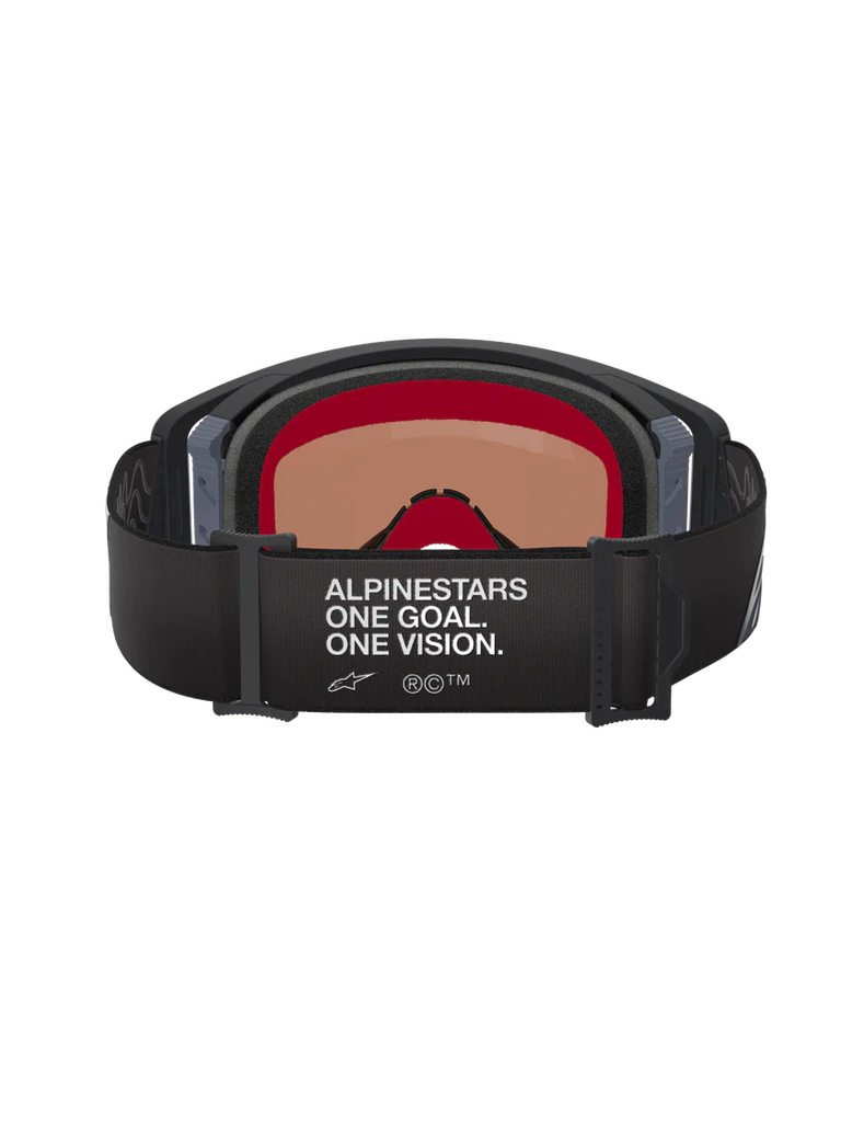 Alpinestars Supertech Corp MX Goggles Black/Grey Mirror Silver