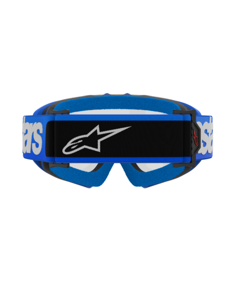 Alpinestars Youth Vision Blaze MX Goggles Blue Clear