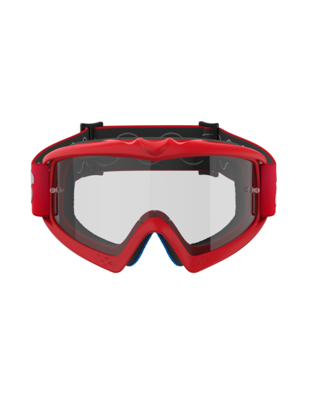 Alpinestars Youth Vision Blaze MX Goggles Red Clear