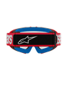 Alpinestars Youth Vision Blaze MX Goggles Red Clear