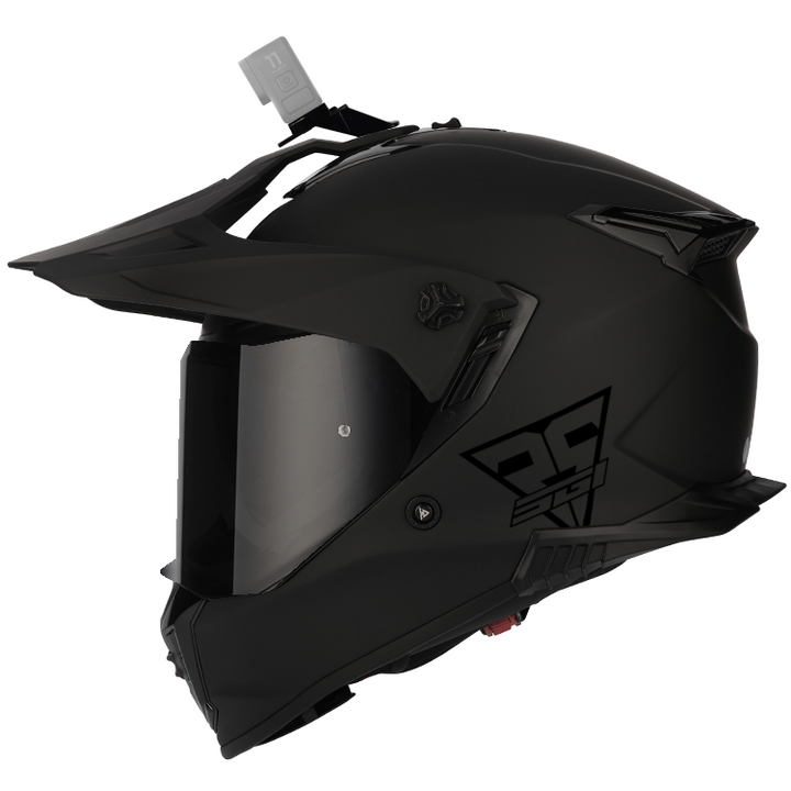 Spirit Adventure Helmet Realm Fiberglass Matt Black