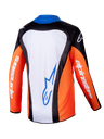 Alpinestars Youth Racer Melt Jersey Orange/Blue