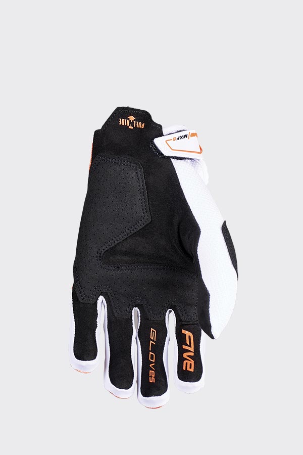 Five MXF3 Race Motocross Glove Orange/White