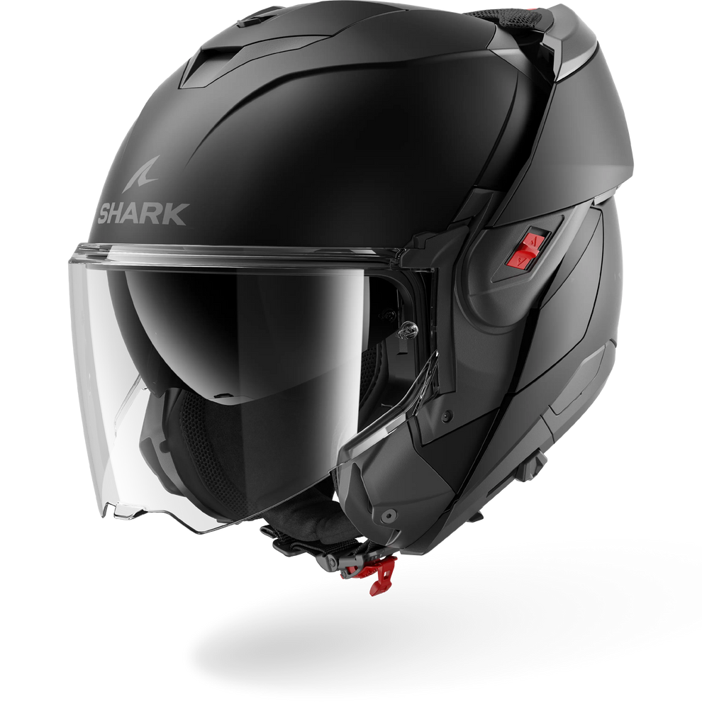 Shark OXO Flip Up Helmet Dark Shadow Mat KMA