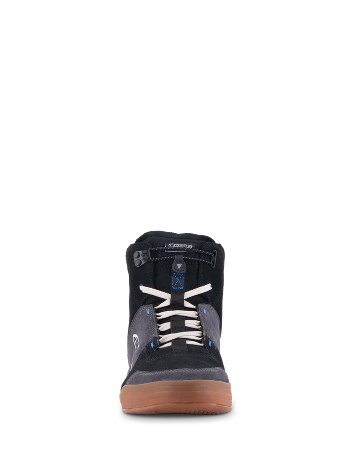 Alpinestars Chrome Shoes Black/Asphalt/Gum Blue