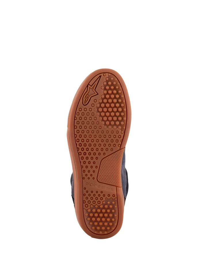 Alpinestars Chrome Shoes Black/Asphalt/Gum Blue