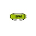 EKS Brand GOX Flat Out Clear Goggles Yellow/Black