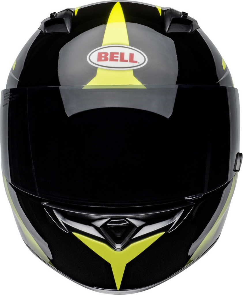 Bell Qualifier Flare Full Face Helmet Black/HiViz Yellow