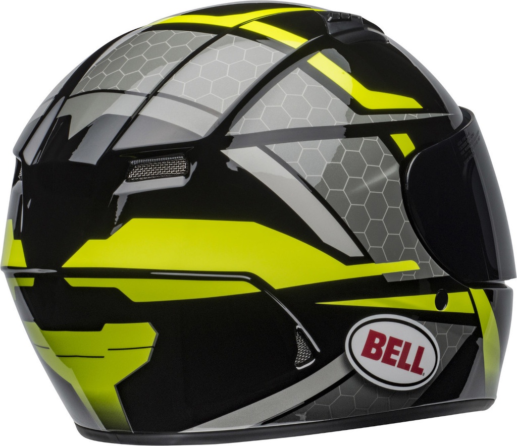 Bell Qualifier Flare Full Face Helmet Black/HiViz Yellow