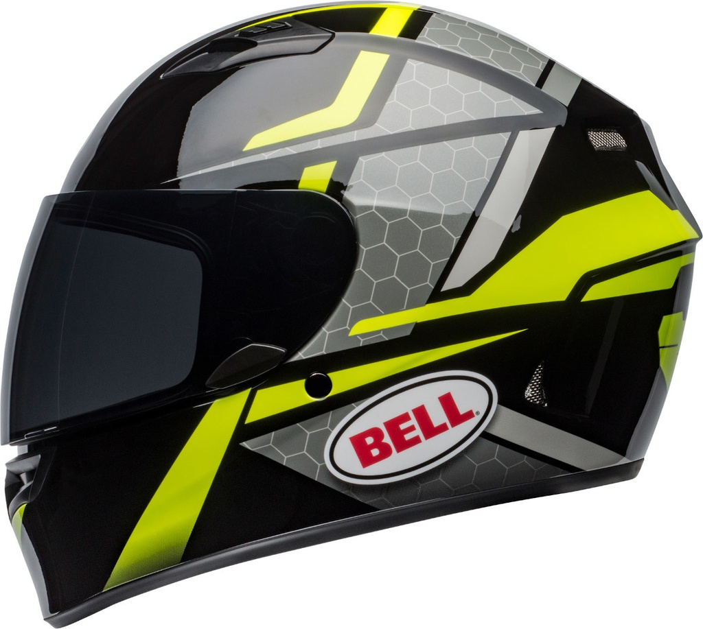 Bell Qualifier Flare Full Face Helmet Black/HiViz Yellow