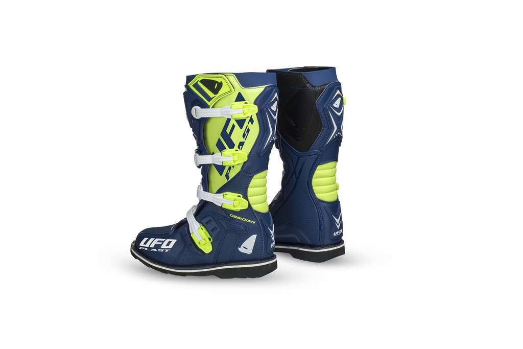 UFO MX Obsidian Boot Blue 