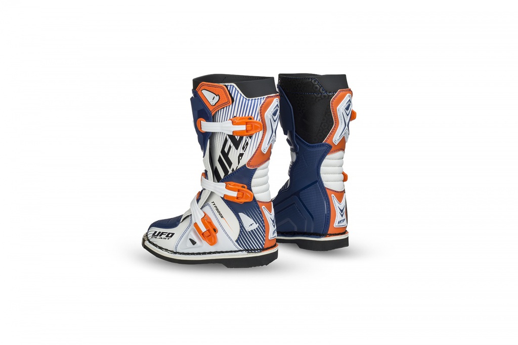 UFO MX Typhoon Boot Youth Blue/White