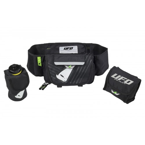 UFO MX Waist Pack with Bottle & Tool Holder Black