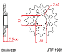 JT Sprocket Front JTF1901 13T